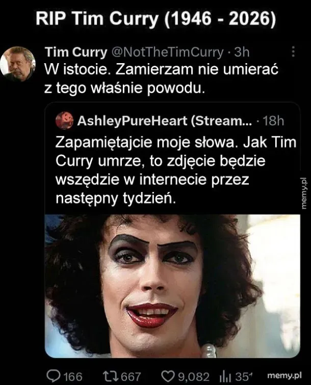 RIP Tim Curry