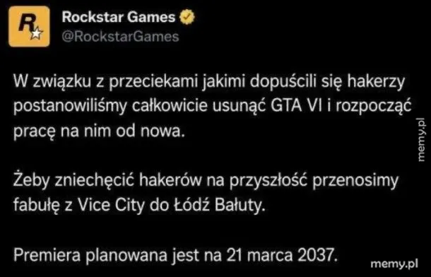 Potwierdzone info