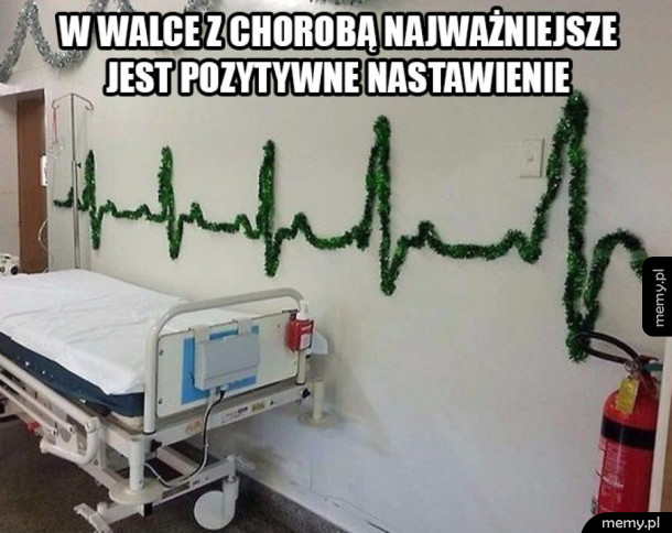 Pozytywne nastawienie w szpitalu