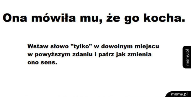 Polski, trudny i piękny język.
