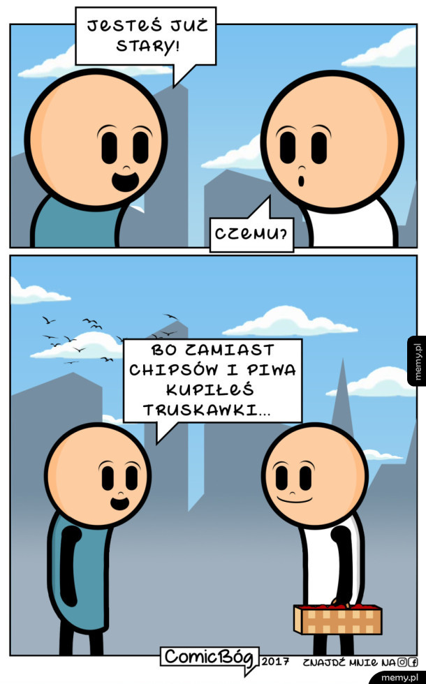Truskawki oznaką dorosłości