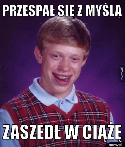 Przespał się z myślą...