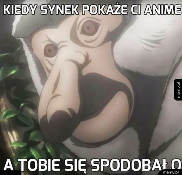 Mój stary jest fanatykiem anime...