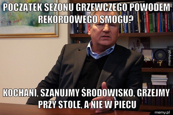 Początek sezonu grzewczego powodem rekordowego smogu?