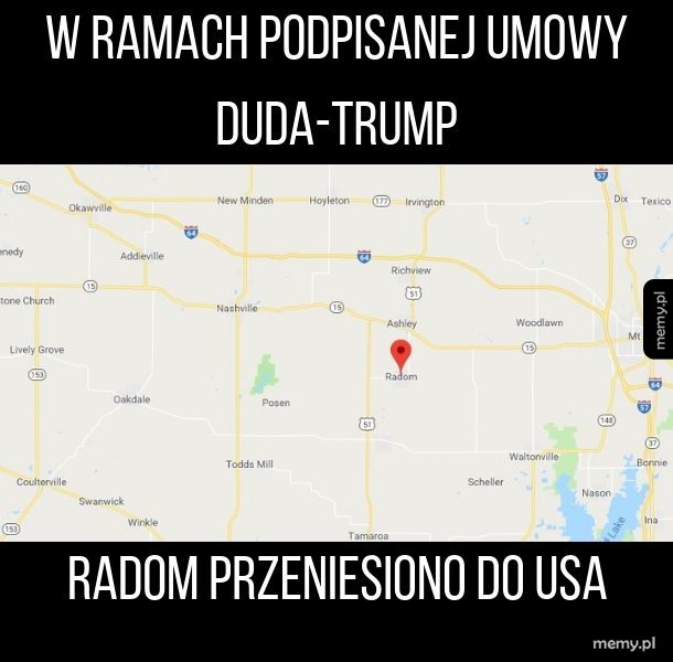 Radom w USA