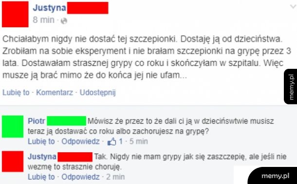 Ona już dostała autyzmu