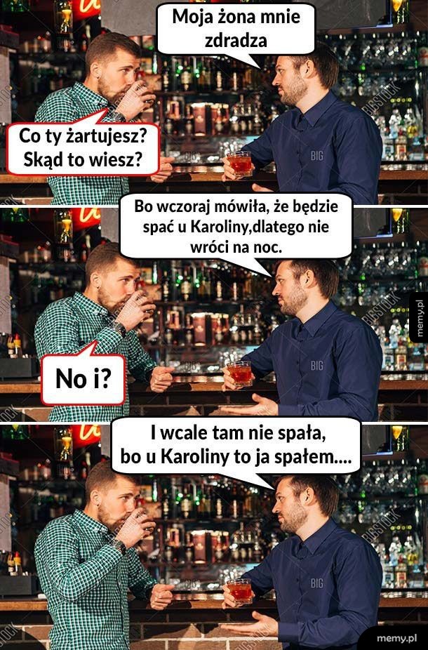 Moja żona mnie zdradza