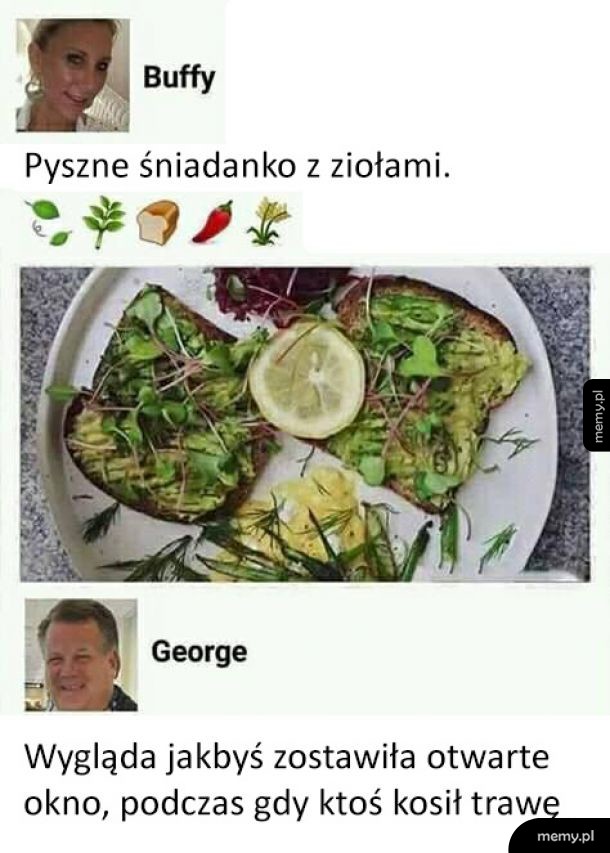 Pyszne wege śniadanko