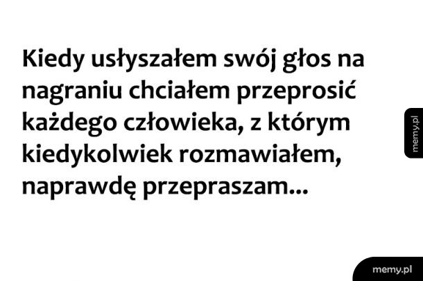 Przepraszam
