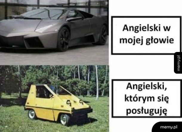 Mój angielski