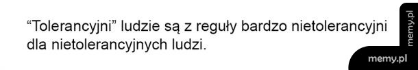 Brak tolerancji