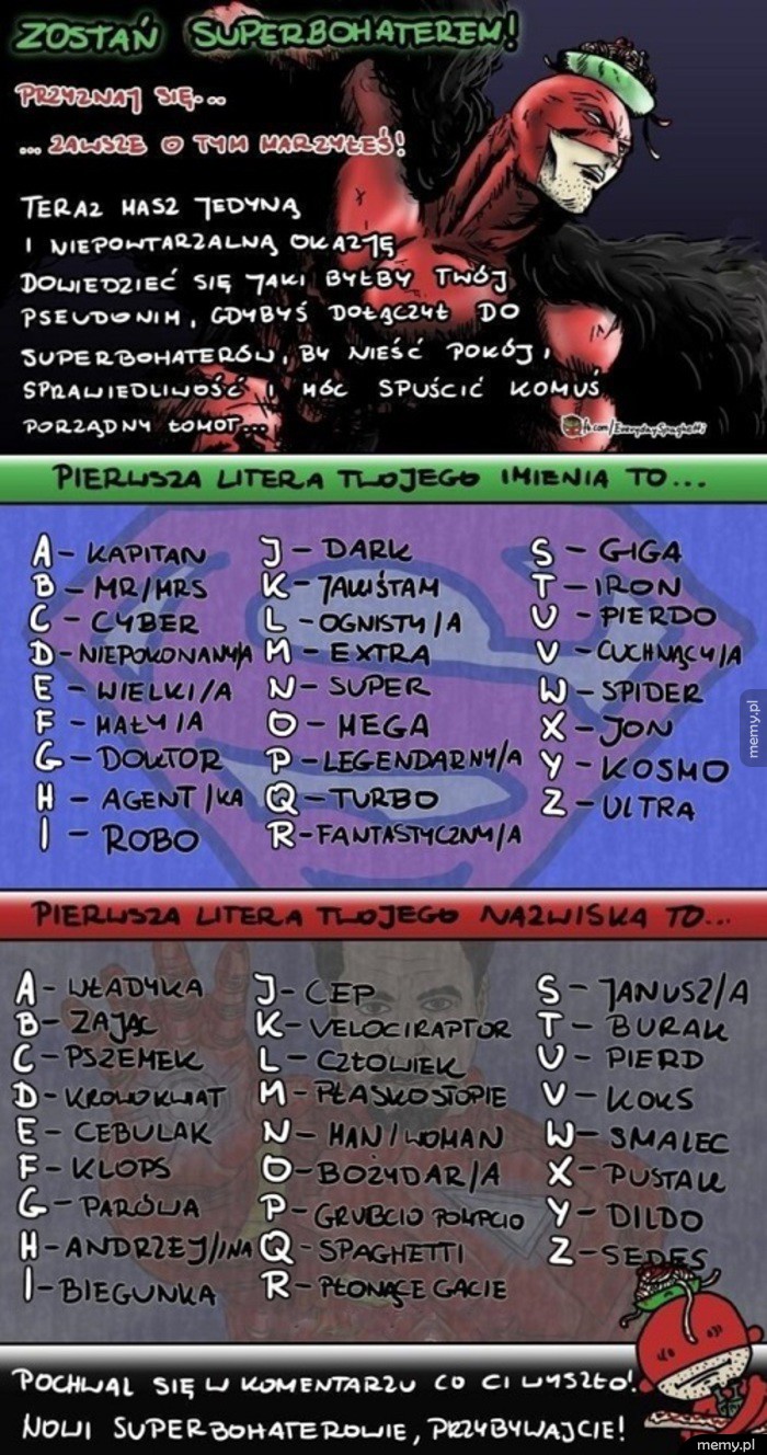 Zostań superbohaterem