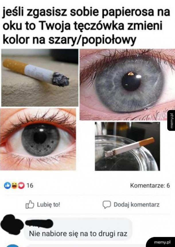 A ja trzeci, bo mi oczu zabrakło