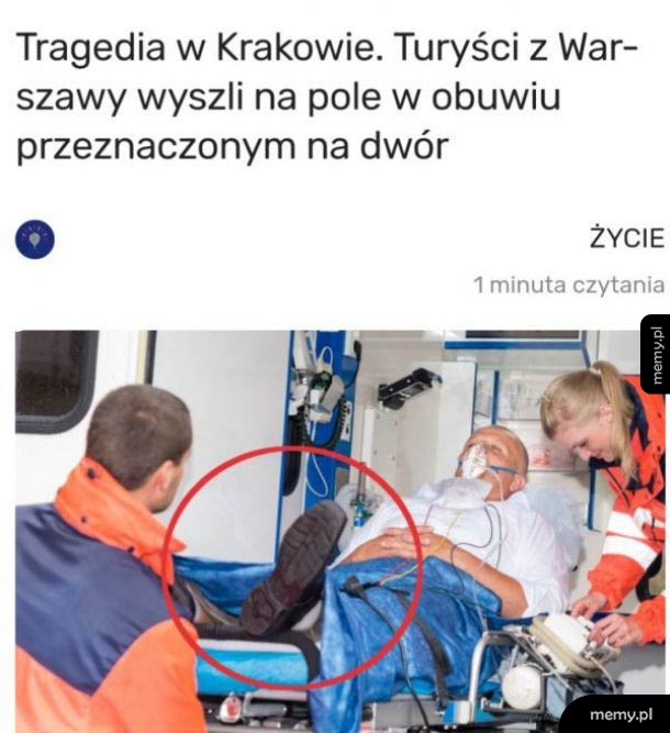 Dramat turystów z Wawki