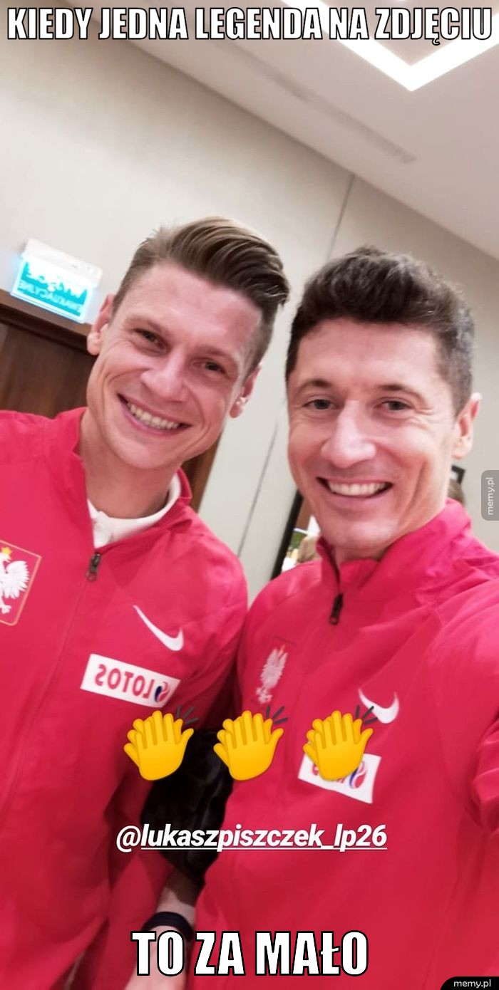 Kiedy jedna legenda na zdjęciu to za mało
