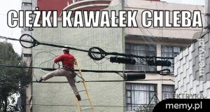 Ciężki kawałek chleba