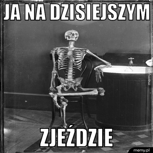 Ja na dzisiejszym zjeździe