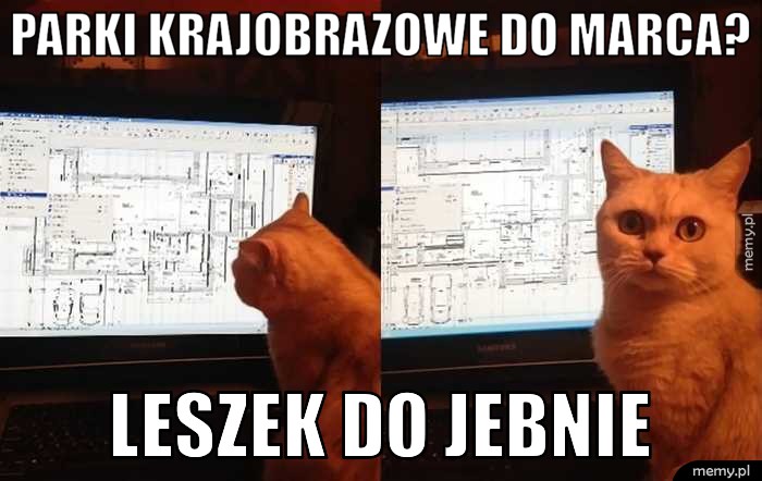 Parki Krajobrazowe do marca? Leszek do Jebnie