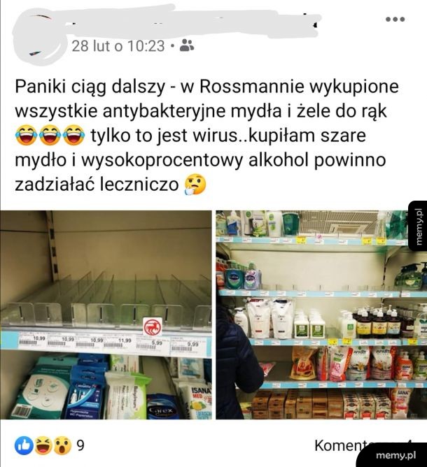 Nie panikuj! To tylko koronawirus!
