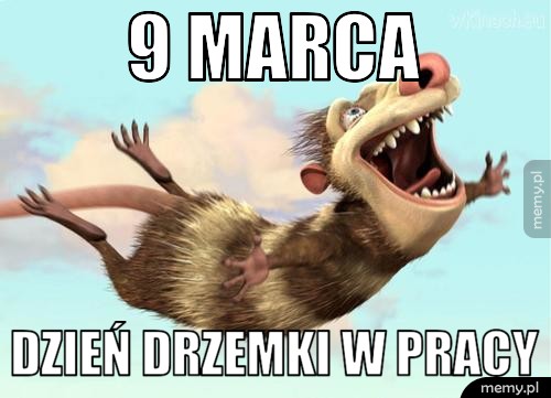 9 marca Dzień drzemki w pracy