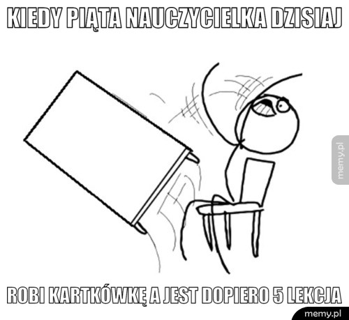 Kiedy nauczycielka