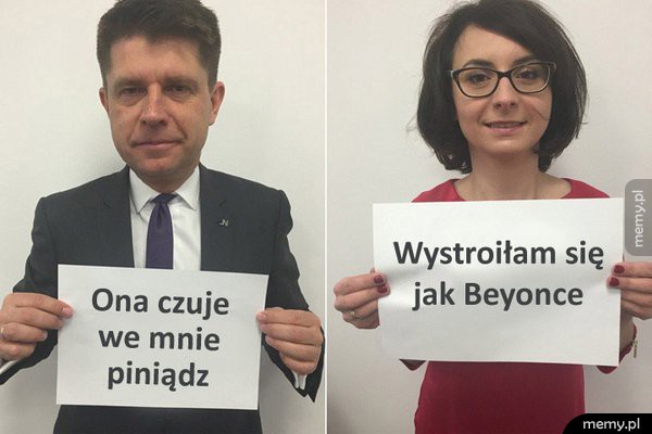 Ona czuje we mnie piniądz