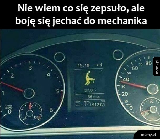 Coś się zepsuło