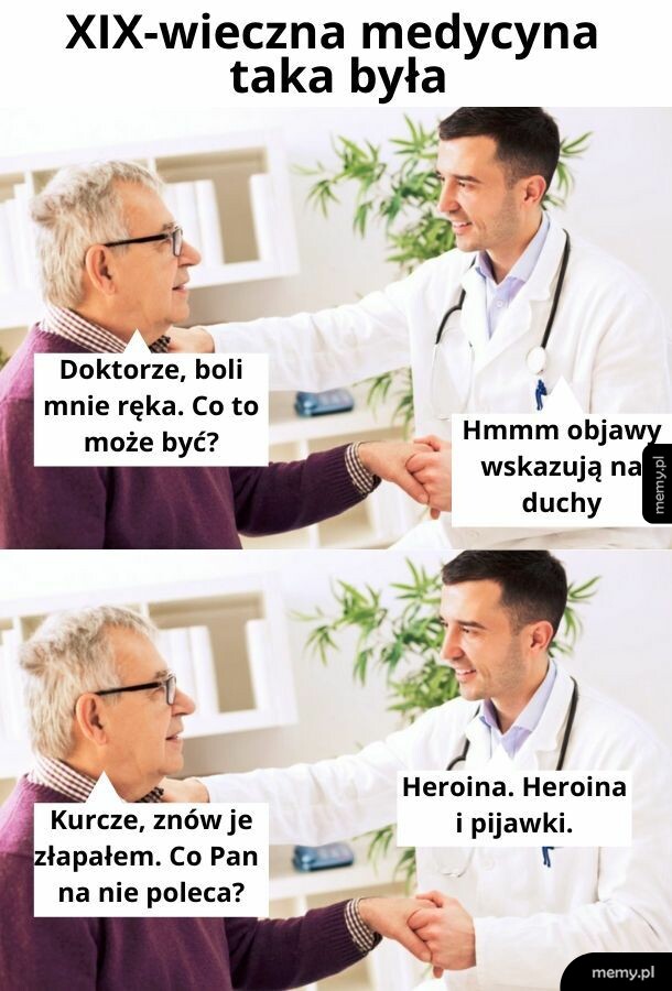 Przed zażyciem leku skonsultuj się z lekarzem lub starą babą, co zna się na ziołach