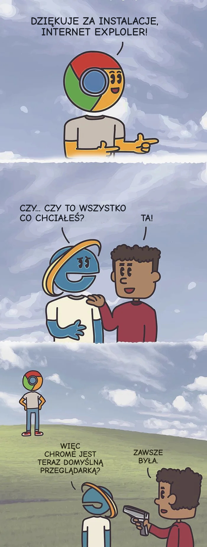Życie internet exploler