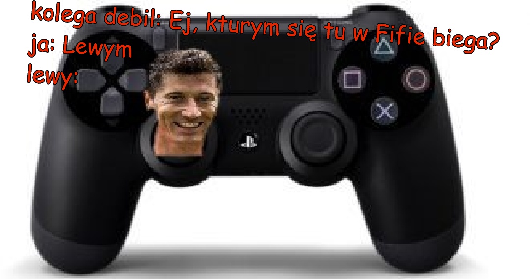 Lewy na konsoli xd