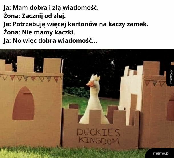 Bardzo dobra wiadomość