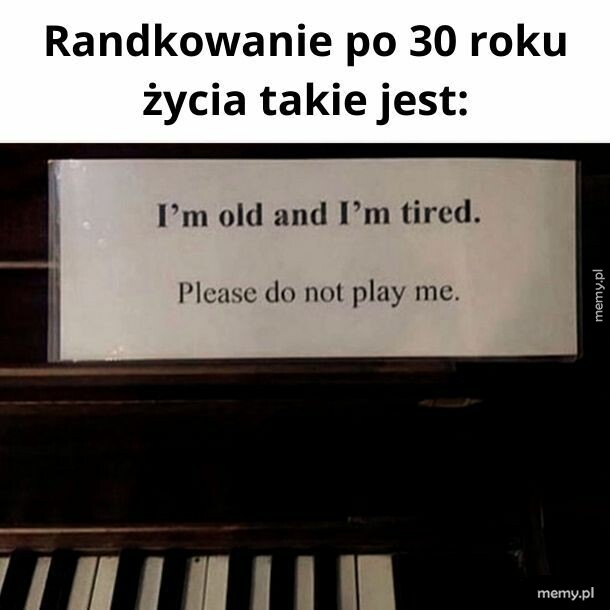 Randkowanie po 30-stce