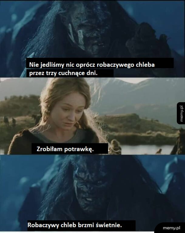 A biedny Aragorn to spróbował.