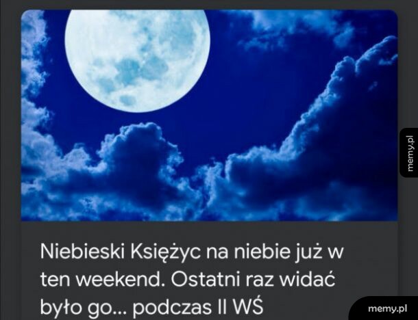 Niebo daje znaki