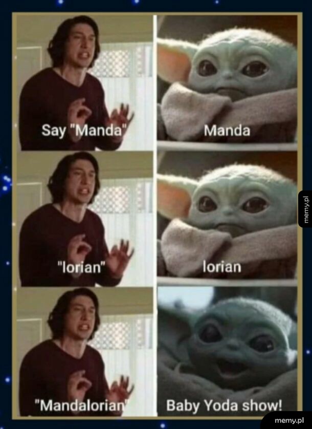 Baby Yoda Show