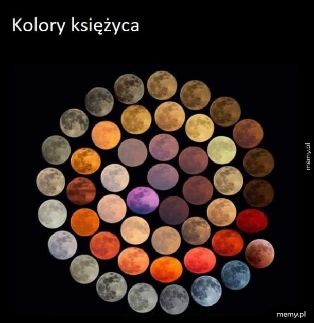 Księżyc jest piękny