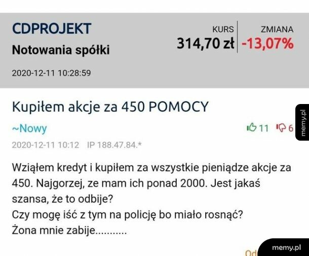 Halo policja? Proszę przyjechać do CDPR xDD