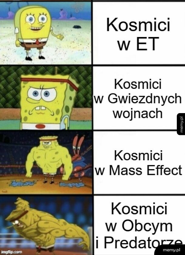 Kosmita niejedno ma imię