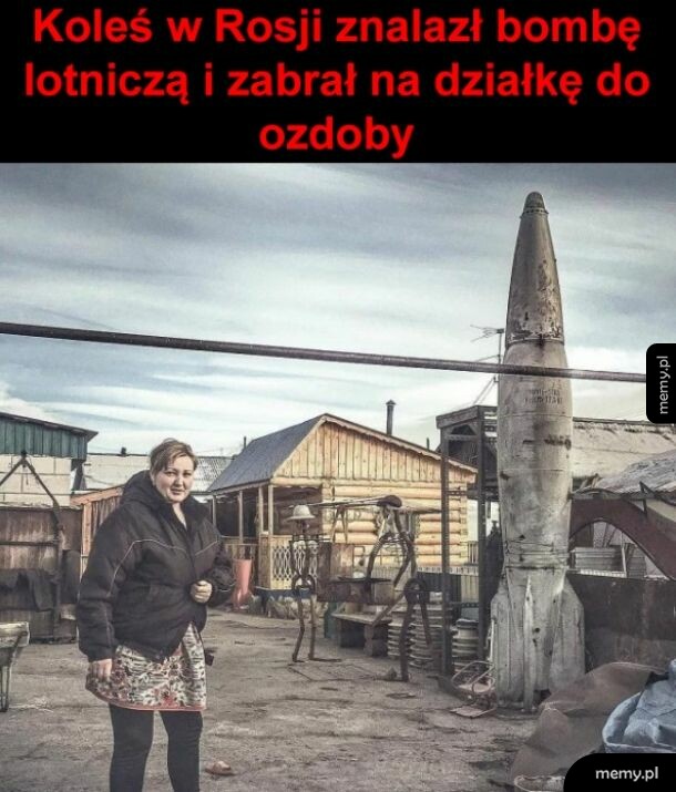 Na luzie i bez spiny... U nas by sprzedali na złom.