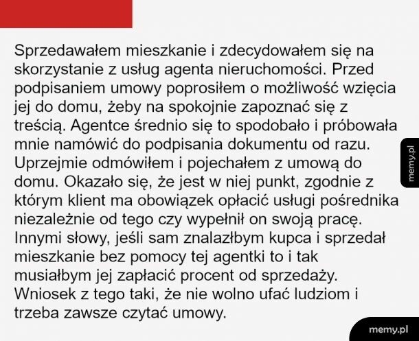 Przestroga
