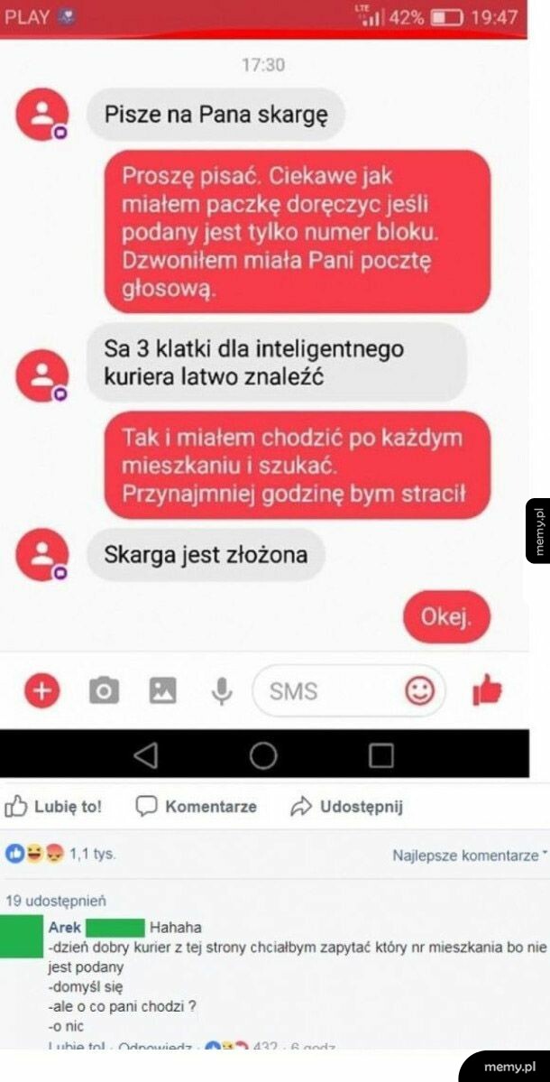 Karyna vs kurier