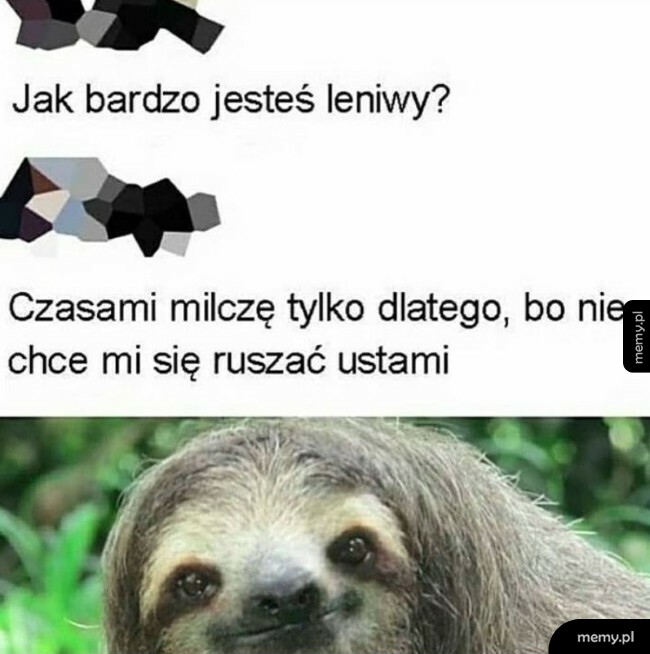 Wyższy poziom lenistwa