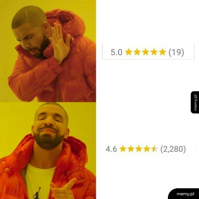 Im więcej ocen, tym lepiej