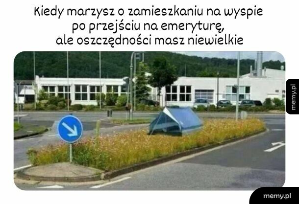 Dom na wyspie. Prawie