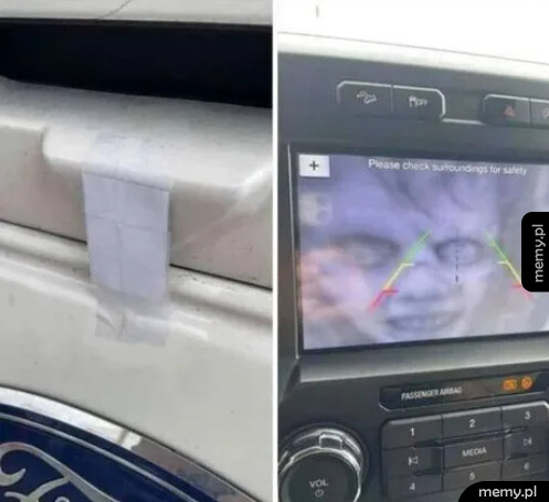 Dobry prank z kamerką samochodową :D