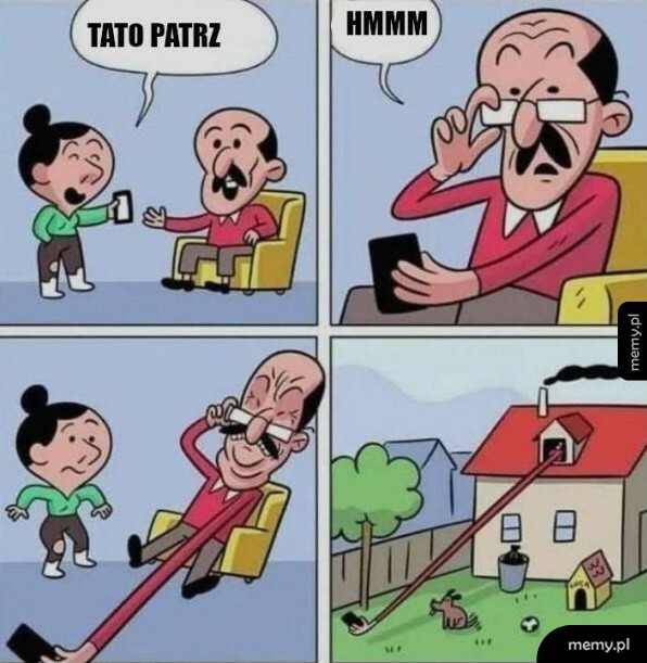 Kiedy pokazujesz coś rodzicom