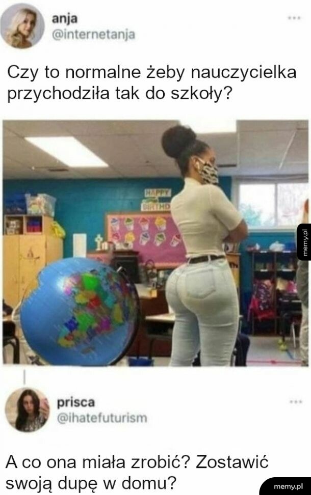 Mąż za bardzo lubi dzieci tam prowadzać