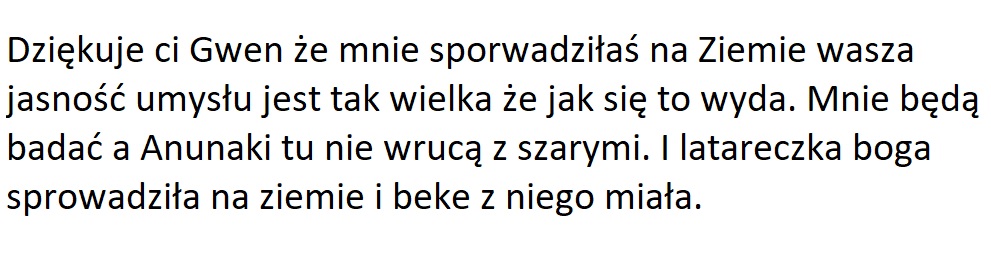 Latareczka i jej poczucie humoru