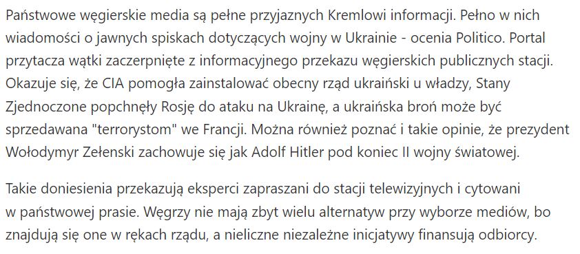 Zgadnij po czyjej stronie staną Węgry w przypadku konfliktu Rosja-NATO?