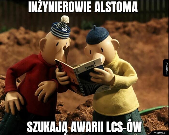 Inżynierowie Alstoma  Szukają awarii LCS-ów